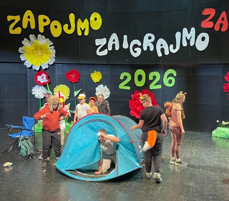 Nastop dramske skupine na 31. državni reviji skupin OŠPP