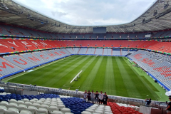 Im Stadion Alllianz Arena