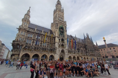 München - Rathaus mit Glockenspiel am Marienplatz